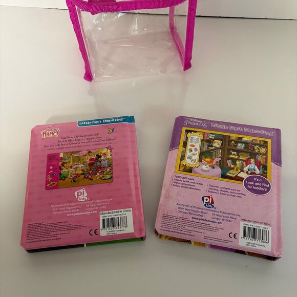 Disney Junior Little First Look & Find 4-Book Set Minnie Friends Princess Magic - Picture 8 of 9